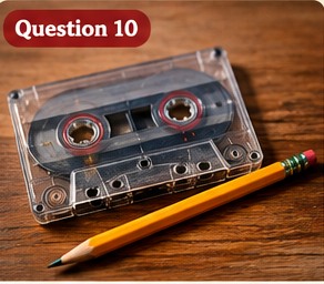 Cassette and Pencil