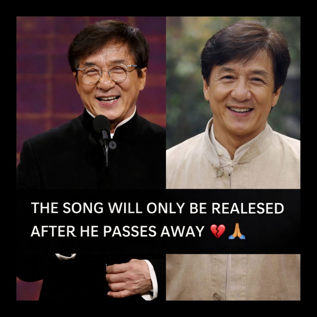 at 71 years old Jackie Chan has recorded a farewell song which will be